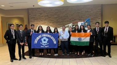 Business News | Lakshmipat Singhania Academy Kolkata Wins International Space Settlement Design Competition for the Fifth Time