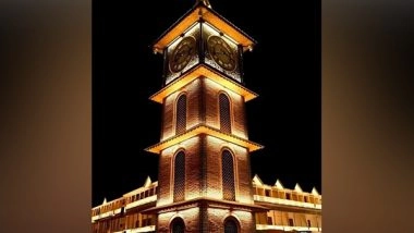 India News | Renovated Clock Tower at Lal Chowk Gives Glimpse of London in Heart of Srinagar&nbsp;&nbsp;
