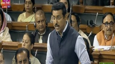 India News | 'Sonia, Rahul Gandhi Should Be Tried for Treason': BJP's Rajyavardhan Singh Rathore During No-trust Debate