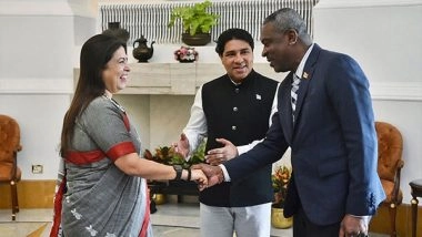 World News | MoS Meenakashi Lekhi, Trinidad and Tobago Minister Discuss Bilateral Cooperation in Digital Transformation