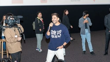 Entertainment News |  Kartik Aaryan Blushes After Receiving Marriage Proposal at Indian Film Festival of Melbourne