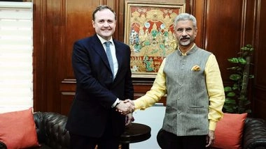 World News | EAM Jaishankar, UK Minister Discuss Ways to Make India-UK Partnership More Productive