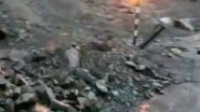 Himachal Pradesh Landslide Video: Shimla-Kalka Road at National Highway-5 Closed Due to Landslides in Solan