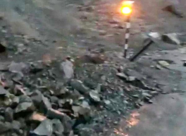 Himachal Pradesh Landslide Video: Shimla-Kalka Road at National Highway-5 Closed Due to Landslides in Solan