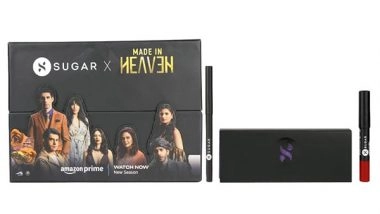 Business News | SUGAR Cosmetics Unveils the Limited-edition 'SUGAR X Made in Heaven' Makeup Kit in Collaboration with Amazon Prime
