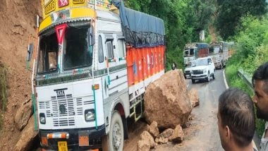 India News | Himachal: Ghagus-Brampukhar Road Shut After Landslide