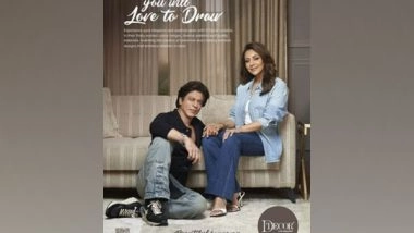 Business News | Home Decor Brand D'Decor Launches It's New Campaign &ndash; 'Curtains You Will Love to Draw' Featuring Gauri Khan and Shahrukh Khan