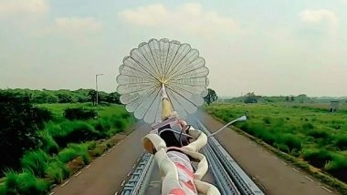 India News | Gaganyaan Mission: ISRO Conducts Drogue Parachute Deployment Tests