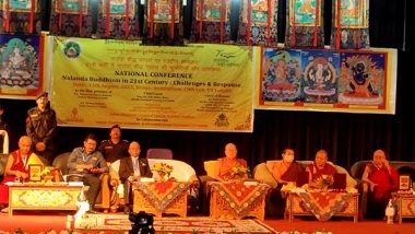 World News | Ladakh Hosts Conference to Promote Cultural Significance of Nalanda Buddhism