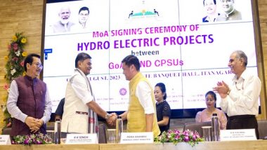 India News | 12 Stalled Hydro-power Projects in Arunachal Handed over to Hydro PSUs Under Union Power Ministry