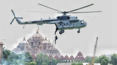 India News | Delhi: NSG Conducts Aerial Insertion Drills to Improve Security Readiness Ahead of Independence Day
