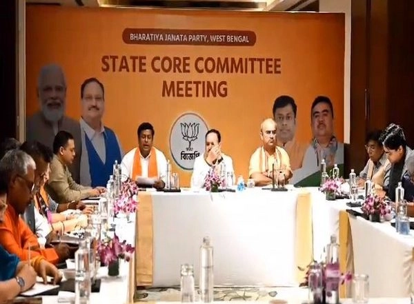 India News | JP Nadda Holds Key Meeting with West Bengal BJP Leaders