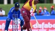 Sports News | Fell 10-15 Runs Short, Did Not Bat Well in Middle Overs: WI Captain Powell After Loss to India in 4th T20I