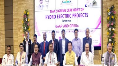 India News | Arunachal Pradesh Govt Inks MoA with 3 Central Govt PSUs; Allots 12 Hydropower Projects