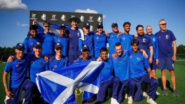 Sports News | Scotland Triumph in Europe Qualifier to Confirm U19 Men's Cricket World Cup Berth
