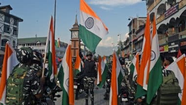 India News | CRPF Organises ‘Tiranga Bike Rally’ at Lal Chowk to Commemorate ‘Azadi Ka Amrit Mahotsav’