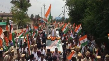India News | Haryana Home Minister Anil Vij Participates in Tiranga Yatra in Ambala