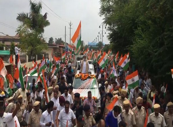 India News | Haryana Home Minister Anil Vij Participates in Tiranga Yatra in Ambala