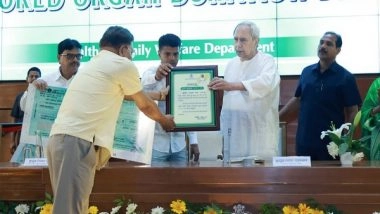 India News | Odisha CM Naveen Patnaik Presents Suraj Award, Felicitates Balasore Train Tragedy Heroes