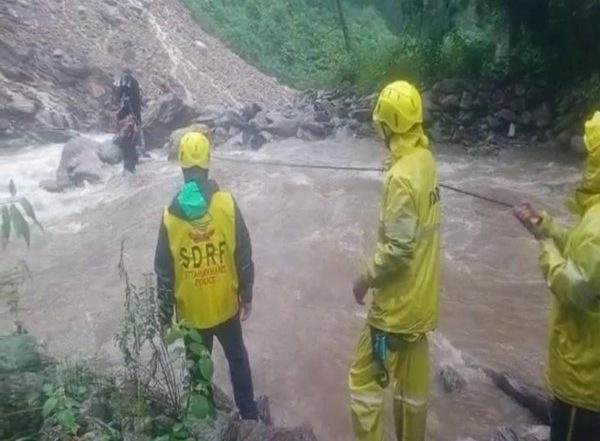 India News | Uttarakhand: Amid Rain and Floods, SDRF Emerges as Saviour of People