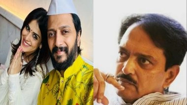 Entertainment News | Riteish Deshmukh, Genelia Miss Dad Vilasrao Deshmukh on Death Anniversary