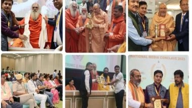 Business News | Grand Confluence of Intellectual Minds: National Media Conclave 2023 Held at Vigyan Bhawan New Delhi