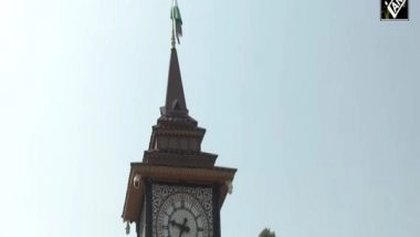 India News | National Flag Flies High at Srinagar's Lal Chowk; Peace, Prosperity Returning to J-K
