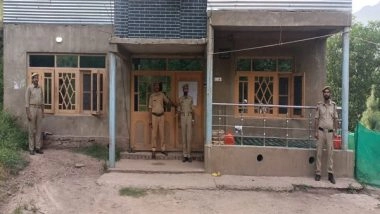 India News | J-K: Police Attaches Property of Drug Smuggler in Baramulla