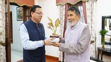 India News | Renowned Environmentalist Chandi Prasad Meets CM Dhami, Discusses Environmental Effects of Himalaya