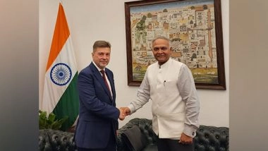 World News | Ukraine's Designated Ambassador to India Oleksandr Polischuk Arrives in India 