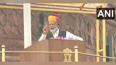 World News | Global Experts Saying India Will Not Stop Now, Says PM Modi in His Independence Day Speech