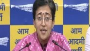 India News | Hope Manish Sisodia Will Come out Soon: Delhi Cabinet Minister Atishi on Independence Day