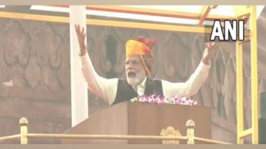 PM Modi Independence Day 2023 Speech: Prime Minister Narendra Modi Says Peace Returning to Manipur, Urges People To Build on It To Find Solution to Problems