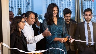 Business News | World Badminton Champion, P.V. Sindhu, Inaugurates SportX, Asia's Most Exquisite Indoor Stadium – The Magnum Opus of Woxsen University