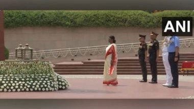 India News | I-Day 2023: President Murmu Pays Tributes at National War Memorial