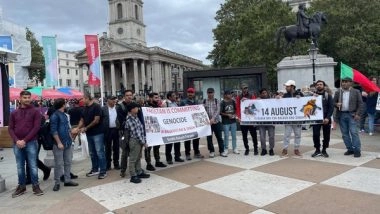 World News | Sindhi Baloch Forum Hold 'Black Day' Protest in UK