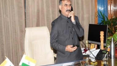 India News | Himachal Rains: CM Sukhu Takes Stock of Situation from District Magistrates over Phone