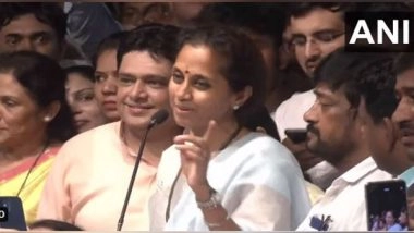 India News | There's No Confusion About Sharad Pawar Remaining in MVA: Supriya Sule