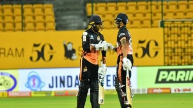 Sports News | Maharaja Trophy KSCA T20: Sisodia, Srijith Lead Hubli Tigers to Win over Gulbarga Mystics