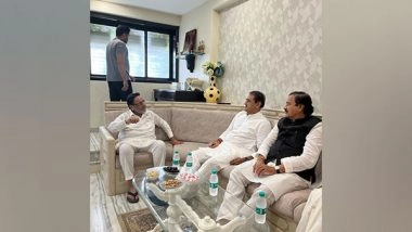 India News | Maharashtra: NCP Leaders Praful Patel, Sunil Tatkare Meets Nawab Malik