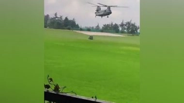 India News | Himachal Rains: Indian Air Force Airlifts 18 Stranded Army Soldiers