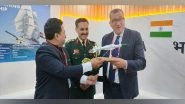World News | Russia: Armenian Deputy Defence Minister Visits DRDO Stall at Army 2023 Exhibition