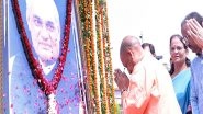 India News | UP CM Yogi Aditynath Pays Homage to Former PM Atal Bihari Vajpayee on His Death Anniversary