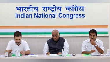 India News | Congress President Chairs Meeting with Party's Jharkhand Leaders to Take Stock of Preparations for LS Polls 2024