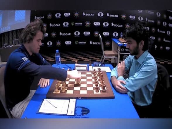 India no.1 Gukesh vs World no.1 Magnus Carlsen, FIDE World Cup 2023