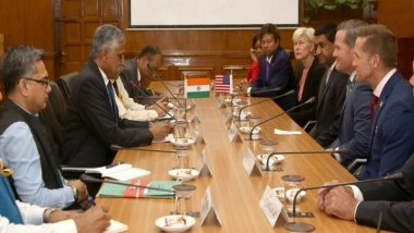 World News | Defence Secretary Giridhar Aramane Meets US Congressional Delegation 