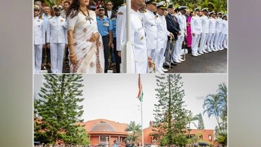 World News | Flag Hoisting Ceremony Held in Mauritius on India’s 77th Independence Day; PM Jugnauth Conveys Best Wishes 
