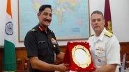 World News | US Indo-Pacific Command Official Calls on Indian Defence Intel Chief
