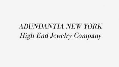 Business News | Luxury Jewelry Brand Abundantia New York by Supriya Vani Launches in New York