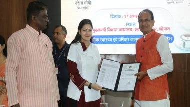 India News | Madhya Pradesh CM Chouhan Distributes Appointment Letters to Doctors